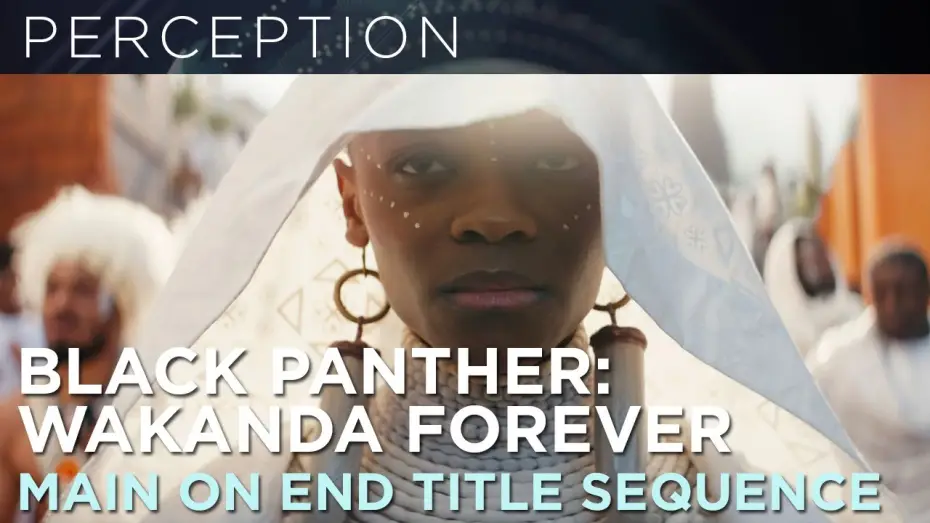 Wideo do filmu Czarna Pantera: Wakanda w moim sercu — End Credits Main on End Title Sequence