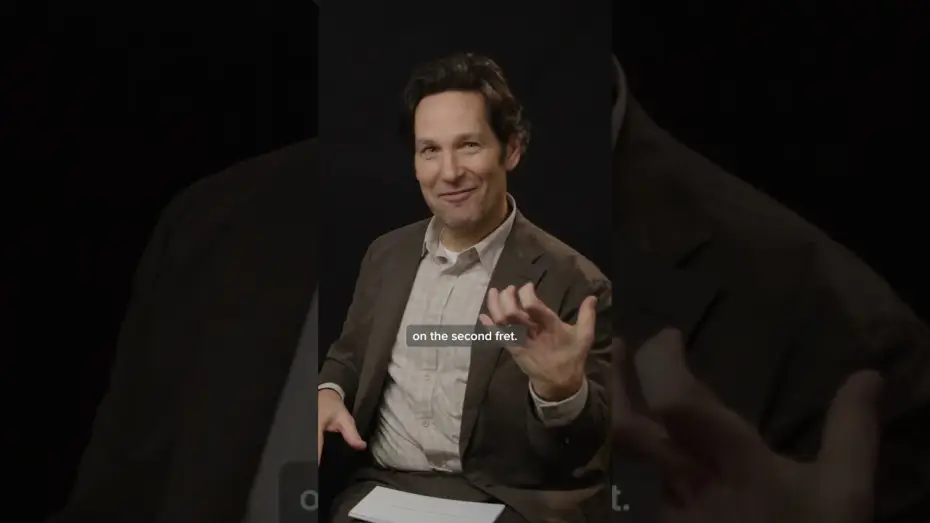 Wideo do filmu Power Ballad — Paul Rudd & John Carney making steal-worthy songs.