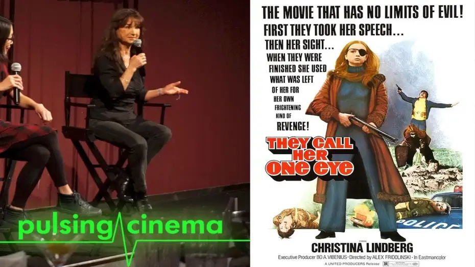 Wideo do filmu Thriller Okrutny obraz — They Call Her One Eye - Christina Lindberg Q and A