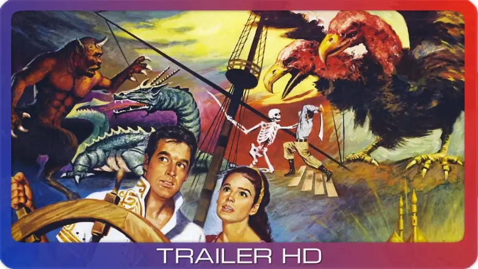 Wideo do filmu 7 podróż Sindbada — Sindbads 7. Reise ≣ 1958 ≣ Trailer