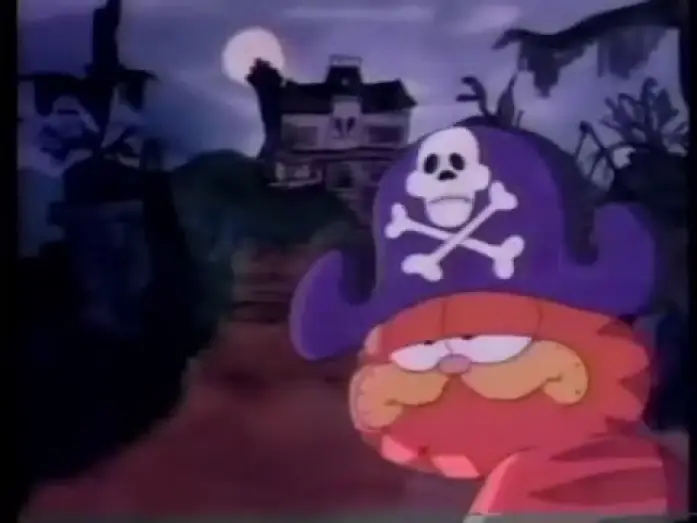 Wideo do filmu Garfield's Halloween Adventure — Garfield's Halloween Adventure Ad (1989)