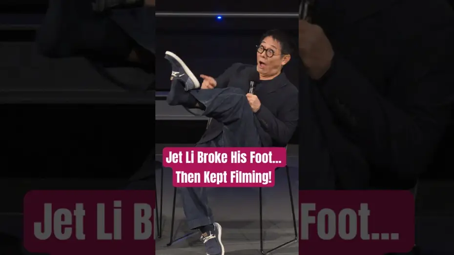 Wideo do filmu Dawno temu w Chinach — Jet Li Once Broke His Leg... Then Kept Filming Anyway!