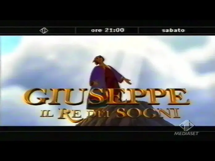Wideo do filmu Józef: Władca Snów — Pubblicità Giuseppe il re dei sogni Italia 1