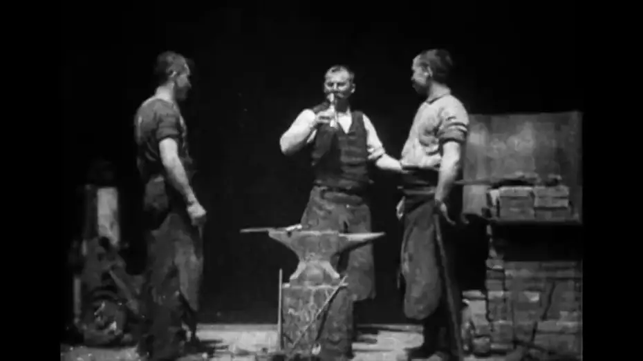 Wideo do filmu Blacksmith Scene — Blacksmithing Scene (1893) Edison