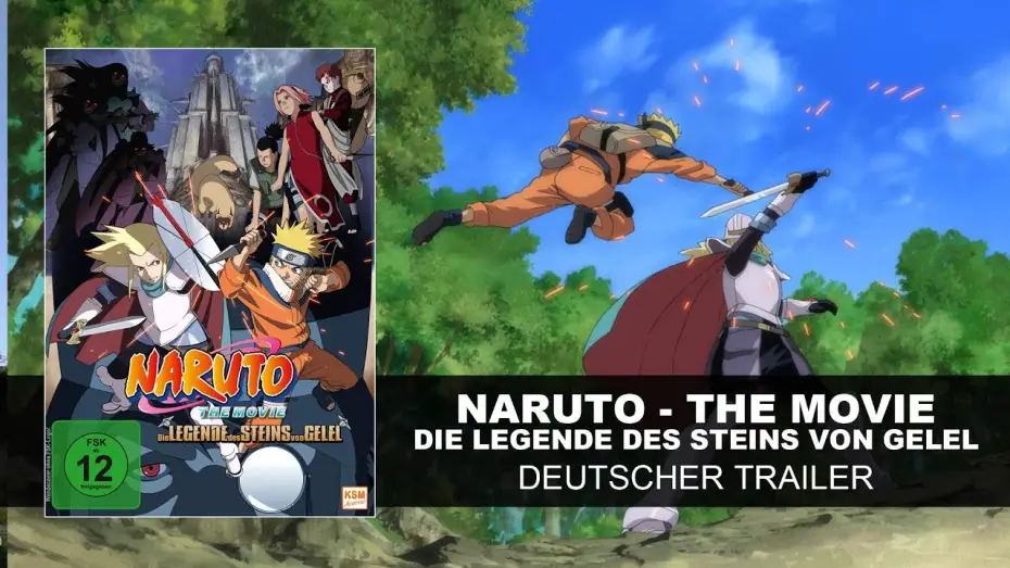 Wideo do filmu 劇場版 NARUTO -ナルト- 大激突!幻の地底遺跡だってばよ — Naruto - The Movie 2: Die Legende des Steins von Gelel (Deutscher Trailer) | HD | KSM