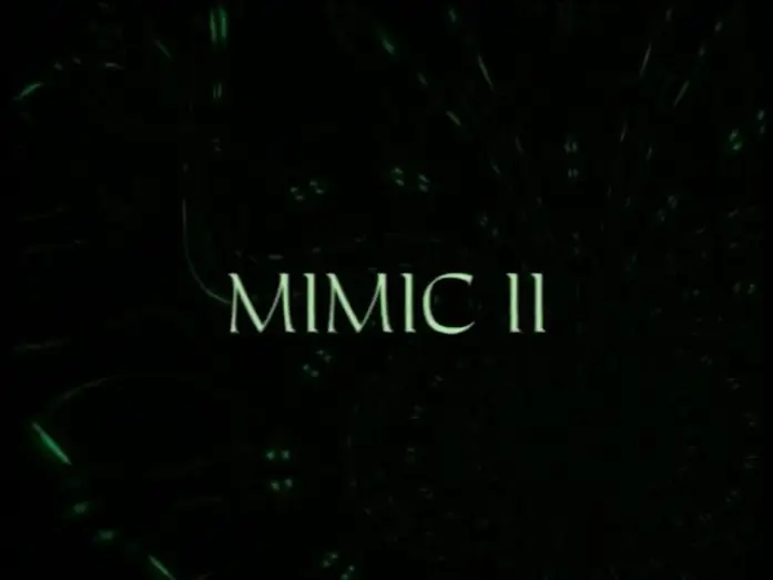Wideo do filmu Mutant 2 — Mimic 2 - Bande Annonce (VOST)