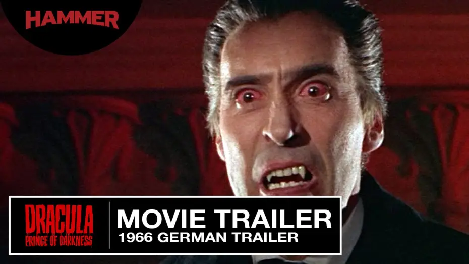Wideo do filmu Drakula: Książę Ciemności — 1966 German Trailer