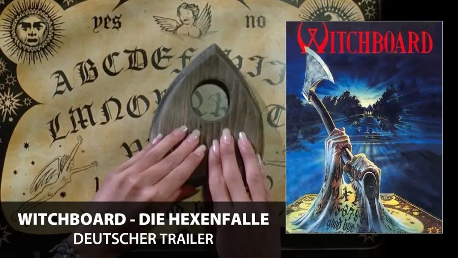 Wideo do filmu Diabelska plansza — Witchboard (Trailer, deutsch)