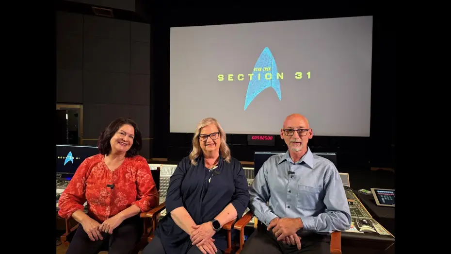 Wideo do filmu Star Trek: Sekcja 31 — Inside the Foley of Star Trek: Section 31 with Alyson Moore, Katie Rose & Darrin Mann