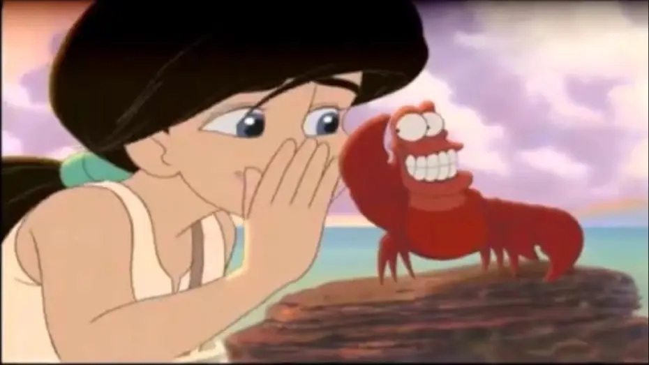 Wideo do filmu Mała Syrenka 2: Powrót do morza — La Sirenetta 2: Ritorno agli Abissi - Annuncio della VHS e il DVD italiani