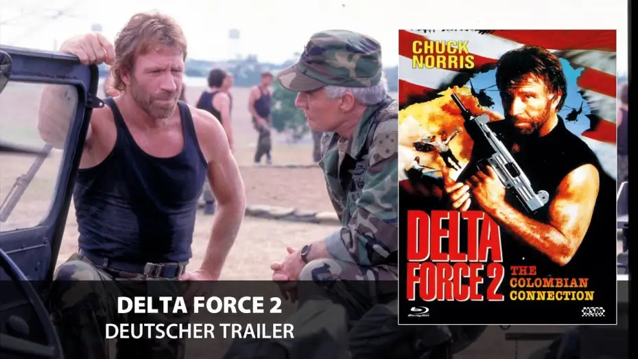 Wideo do filmu Oddział Delta 2 — Delta Force 2 – The Columbian Connection (Trailer, deutsch)