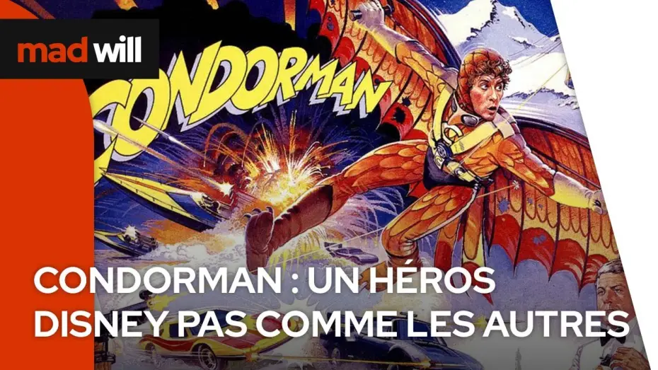 Wideo do filmu Condorman — CONDORMAN : UN HEROS DISNEY PAS COMME LES AUTRES !