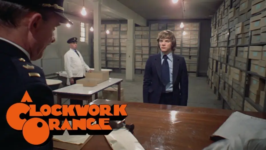 Wideo do filmu Mechaniczna pomarańcza — Alex Arrives at Prison
