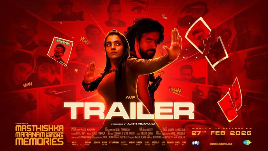 Wideo do filmu മസ്തിഷ്ക്ക മരണം — Masthishka Maranam - Official Trailer | Rajisha Vijayan | Niranj Maniyanpilla Raju | Krishand|Varkey