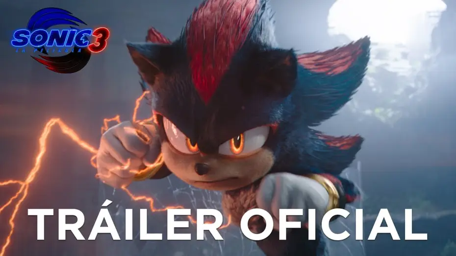 Wideo do filmu Sonic 3. Szybki jak błyskawica — Tráiler oficial en español