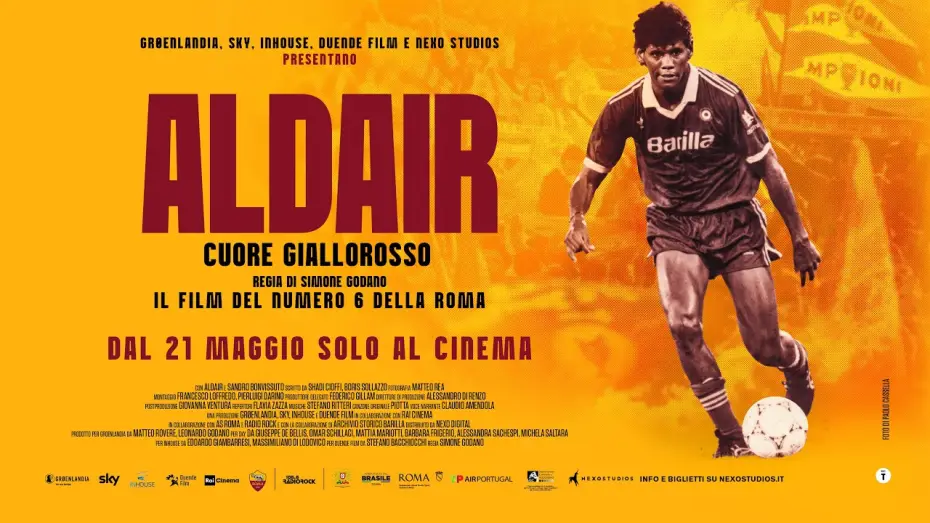 Wideo do filmu Aldair - Cuore Giallorosso — ALDAIR. CUORE GIALLOROSSO - Al cinema dal 21 maggio