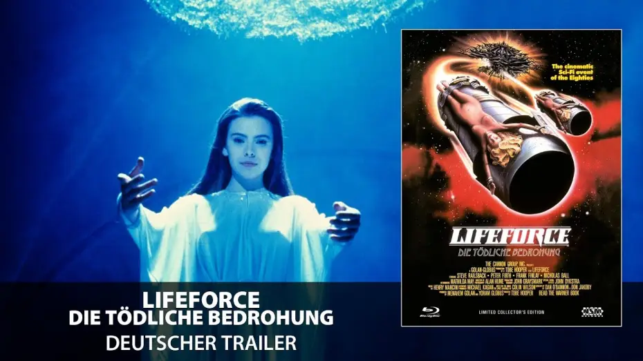 Wideo do filmu Siła Witalna — Lifeforce - Die tödliche Bedrohung (Trailer, deutsch)