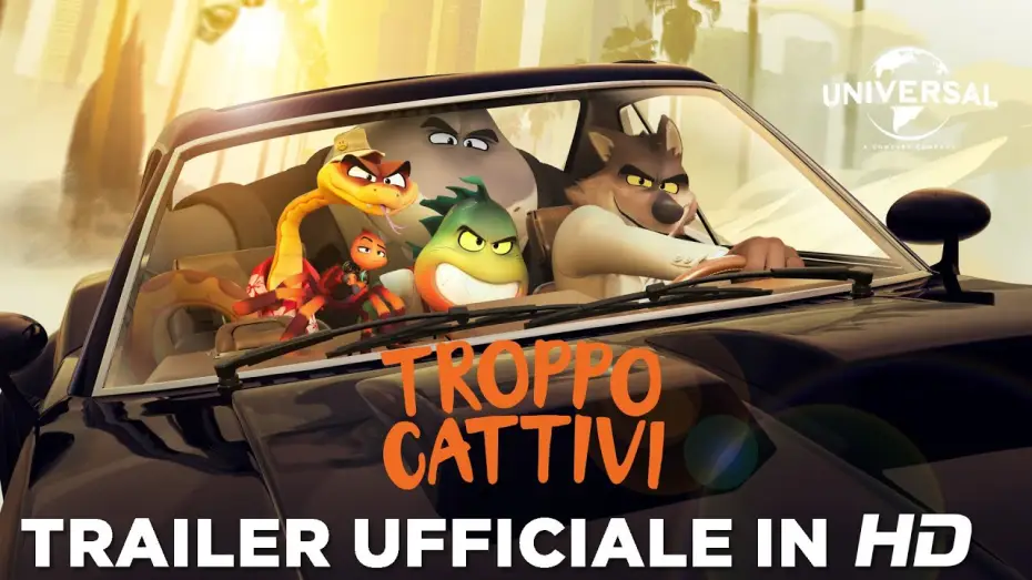 Wideo do filmu Pan Wilk i spółka. Bad Guys — Troppo Cattivi - Trailer Ufficiale