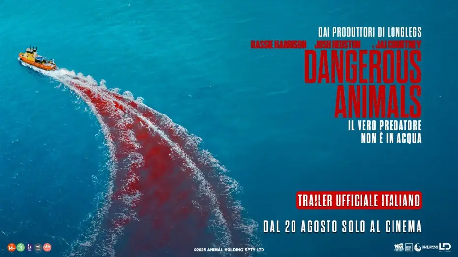 Wideo do filmu Niebezpieczne zwierzęta — Dangerous Animals | Trailer Italiano Ufficiale