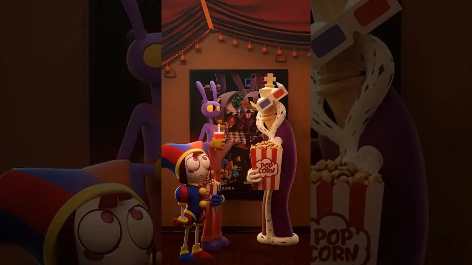 Wideo do filmu The Amazing Digital Circus: Ostatni akt — We want to watch what Kinger's watching ngl