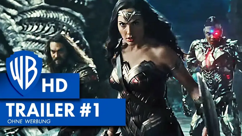 Wideo do filmu Liga Sprawiedliwości — Justice League - Trailer 1 - Deutsch HD
