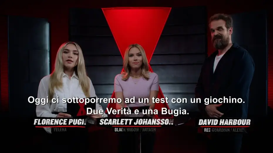 Wideo do filmu Czarna Wdowa — Black Widow I Featurette I Due verità e una bugia