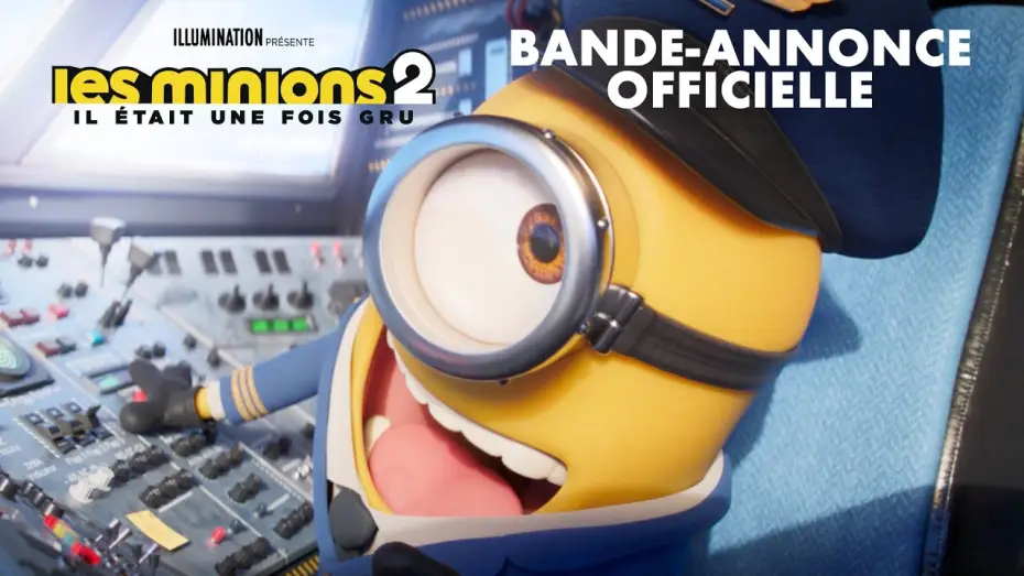 Wideo do filmu Minionki: Wejście Gru — Les Minions 2 : Il Était Une Fois Gru - Bande annonce VF [Au cinéma le 6 juillet]