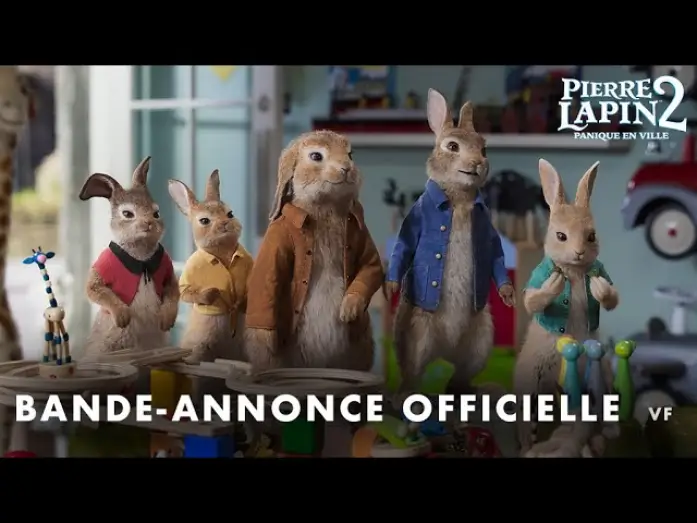 Wideo do filmu Piotruś Królik 2: Na gigancie — Pierre Lapin 2 : Panique en ville - Bande Annonce [VF]