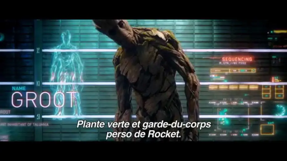Wideo do filmu Strażnicy Galaktyki — Les Gardiens de la Galaxie : Groot (Vin Diesel)