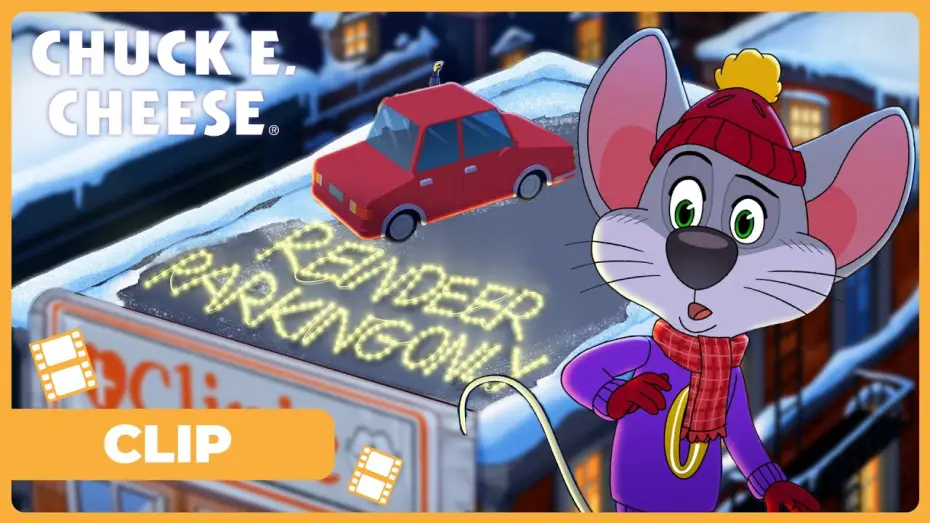 Wideo do filmu A Chuck E. Cheese Christmas — Reindeer Parking ONLY!
