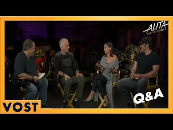 Wideo do filmu Alita: Battle Angel — James Cameron, Robert Rodriguez, Jon Landau et Rosa Salazar Live Q&A