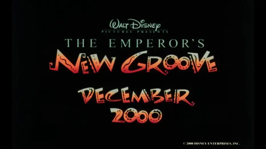 Wideo do filmu Nowe szaty króla — The Emperor's New Groove - Theatrical Trailer #1 (35mm 4K) (June 30, 2000)