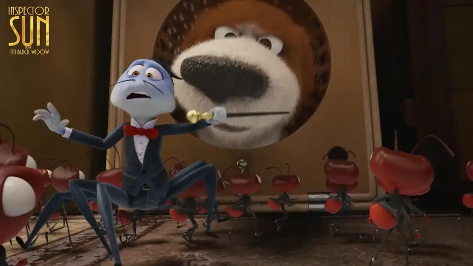 Wideo do filmu Inspektor Pająk — "Ants are so darn organised"
