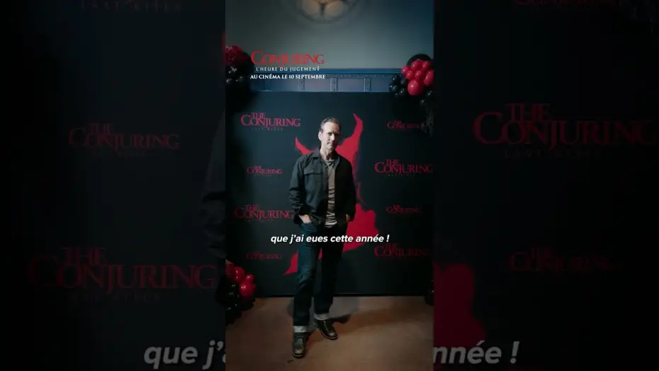 Wideo do filmu Obecność 4: Ostatnie namaszczenie — Les fans de Conjuring ont HURLÉ devant le dernier film 🔥 #Conjuring