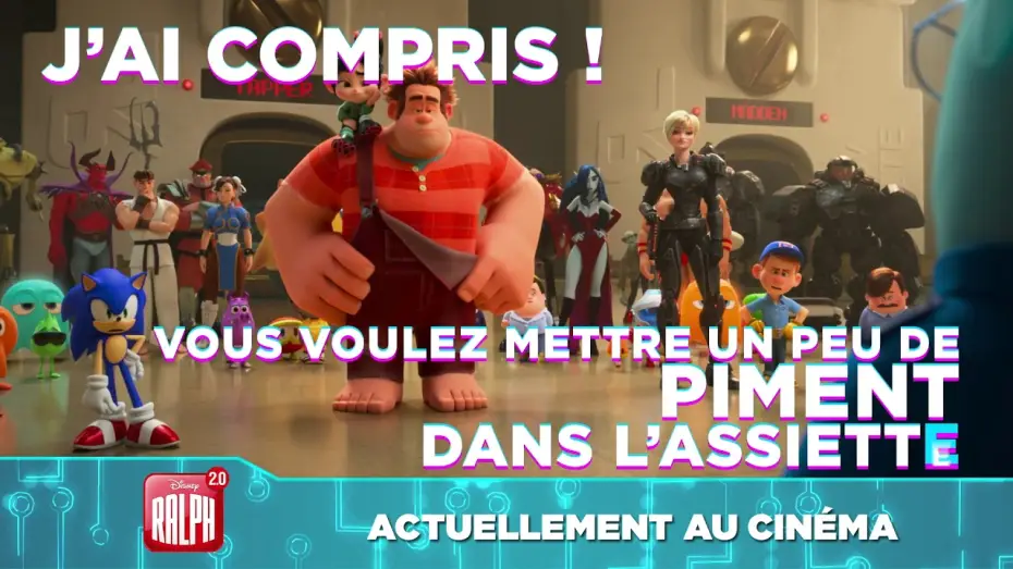 Wideo do filmu Ralph Demolka w internecie — Ralph 2.0 - Teaser VF