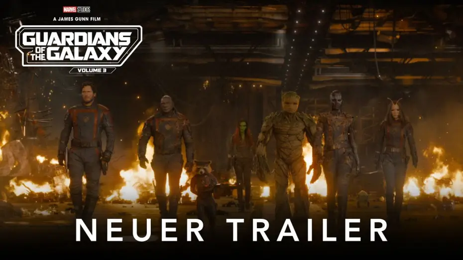 Wideo do filmu Strażnicy Galaktyki: Volume 3 — Offizieller Trailer #2