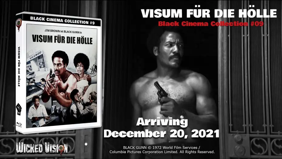 Wideo do filmu Black Gunn — Black Gunn - Visum für die Hölle | Offical HD-Trailer | Black Cinema Collection | Wicked Vision