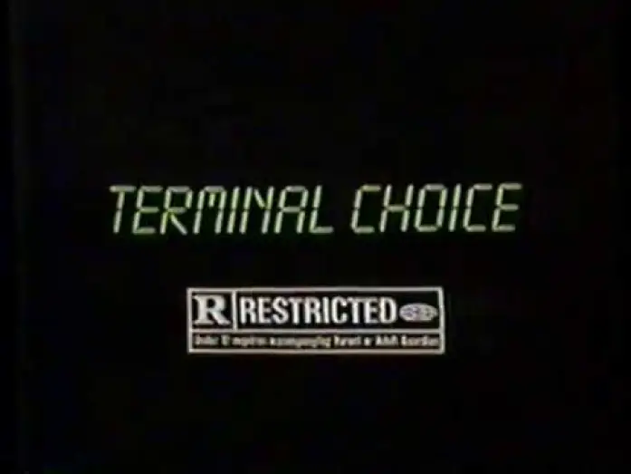 Wideo do filmu Terminal Choice — 1985 Terminal Choice TV Movie Trailer Commercial