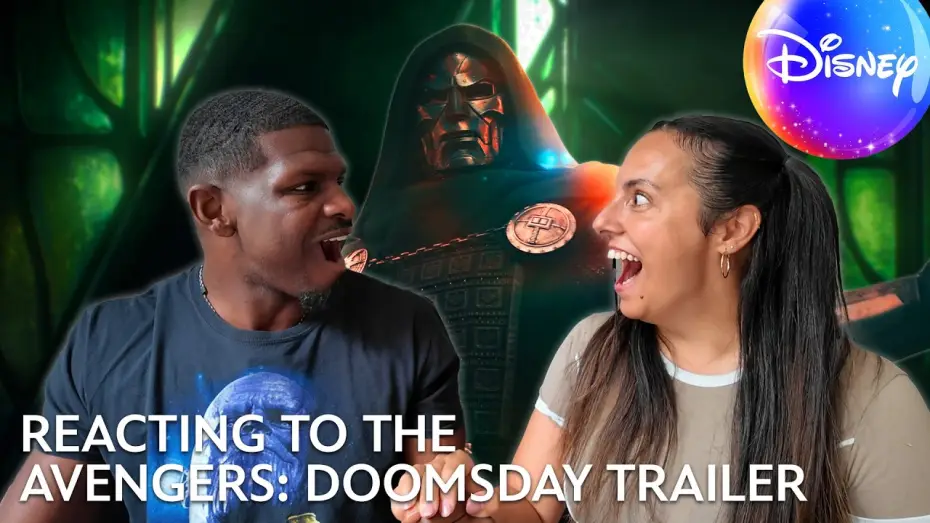 Wideo do filmu Avengers: Doomsday — Trailer Reaction! FIRST TIME WATCHING! |  Disney UK Reacts