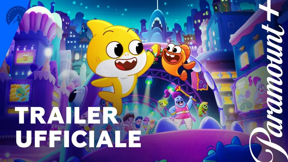 Wideo do filmu Mały rekin - wielki film — Baby Shark’s Big Movie - Il Film  | Trailer Ufficiale ITA - Paramount+