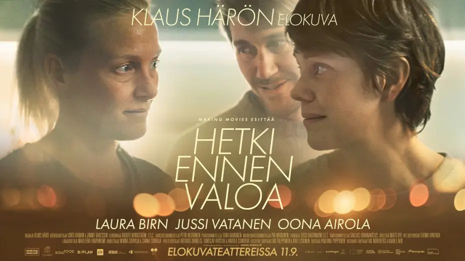 Wideo do filmu Hetki ennen valoa — Hetki ennen valoa -elokuvan virallinen teaser-traileri.