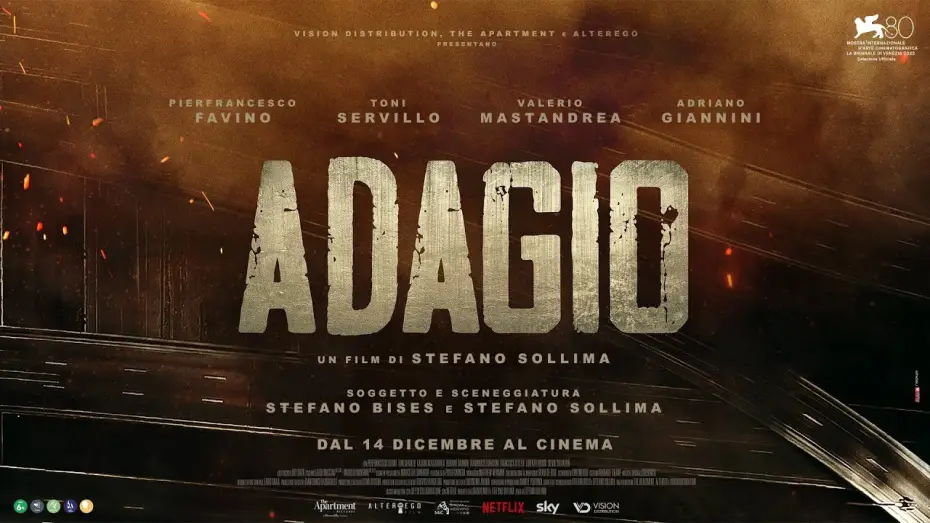 Wideo do filmu Adagio — ADAGIO (2023) - Trailer ufficiale - Dal 14 dicembre al cinema!