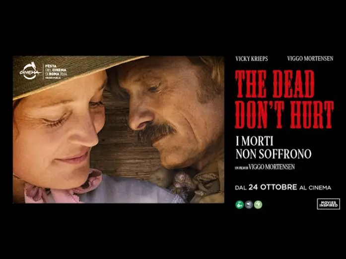 Wideo do filmu The Dead Don't Hurt — THE DEAD DON'T HURT - I MORTI NON SOFFRONO Trailer Ufficiale Italiano dal 24 Ottobre al Cinema