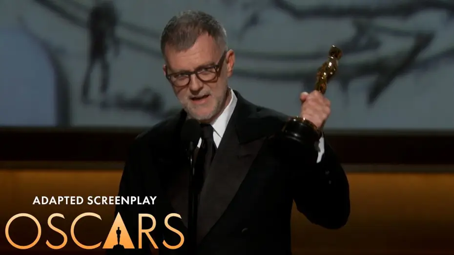 Wideo do filmu Jedna bitwa po drugiej — ‘One Battle after Another’ Wins Best Adapted Screenplay | 98th Oscars Speech (2026)