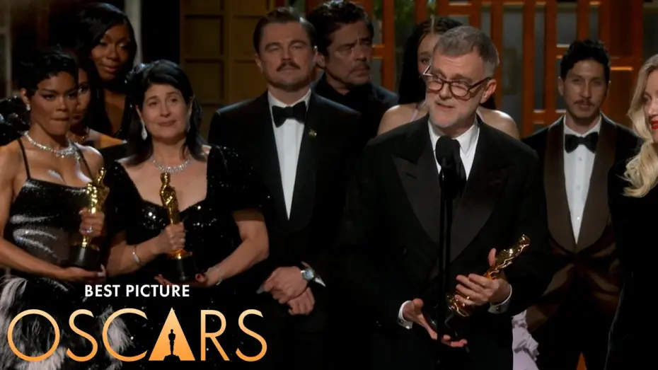Wideo do filmu Jedna bitwa po drugiej — ‘One Battle After Another’ Wins Best Picture | 98th Oscars Speech (2026)