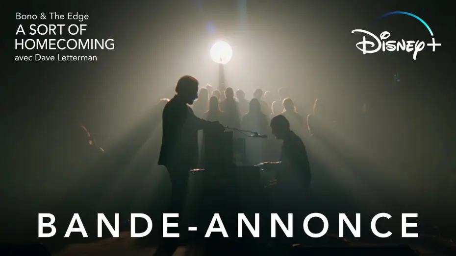Wideo do filmu Bono & The Edge A SORT OF HOMECOMING z Dave’em Lettermanem — Bono & The Edge : A sort of homecoming avec Dave Letterman - Bande-annonce [VOST]