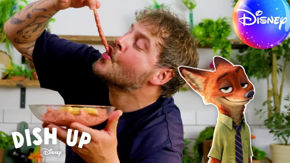 Wideo do filmu Zwierzogród 2 — Can You Eat Zootropolis 2's Bowl of Worms? | Dish Up Disney