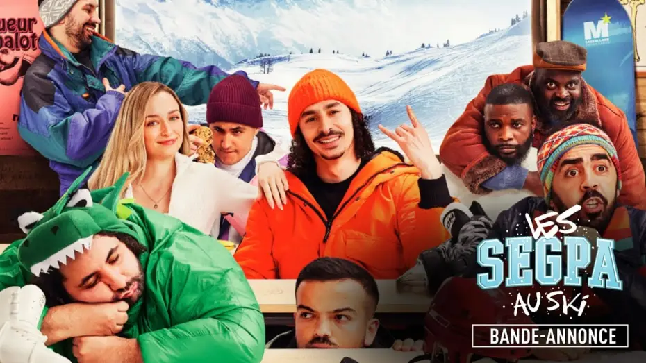 Wideo do filmu Les SEGPA au ski — Les Segpa au ski - Bande-annonce