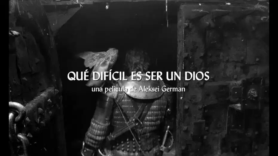 Wideo do filmu Трудно быть богом — Tráiler teaser de "Qué difícil es ser un dios"