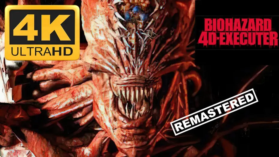 Wideo do filmu バイオハザード4Dエグゼクター — Resident Evil Biohazard 4D Executer 4K (Remastered with Neural Network AI)